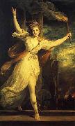Sir Joshua Reynolds Thais of Athens with tourch oil painting